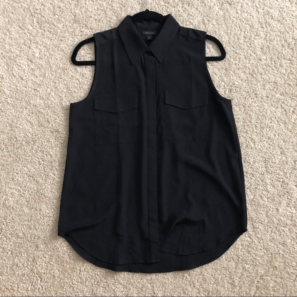 Ann Taylor Collared Top